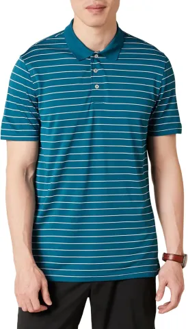 Amazon Essentials Men's Golf Polo Shirt, Short Sleeve, Dri Fit, Slim-Fit, Quick-Dry