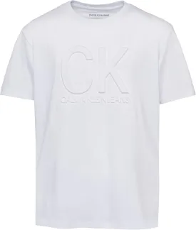Calvin Klein Boys' Short Sleeve Fashion Graphic Crew Neck T-Shirt, Comfortable, Relaxed Fit