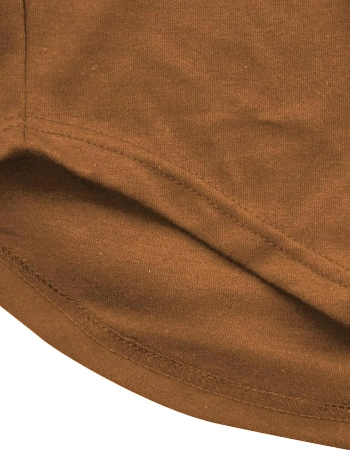 GIVON Men's Short Sleeve Pullover Hoodie Hipster Longline Hooded Shirt Lightweight Cotton Blend Casual Streetwear