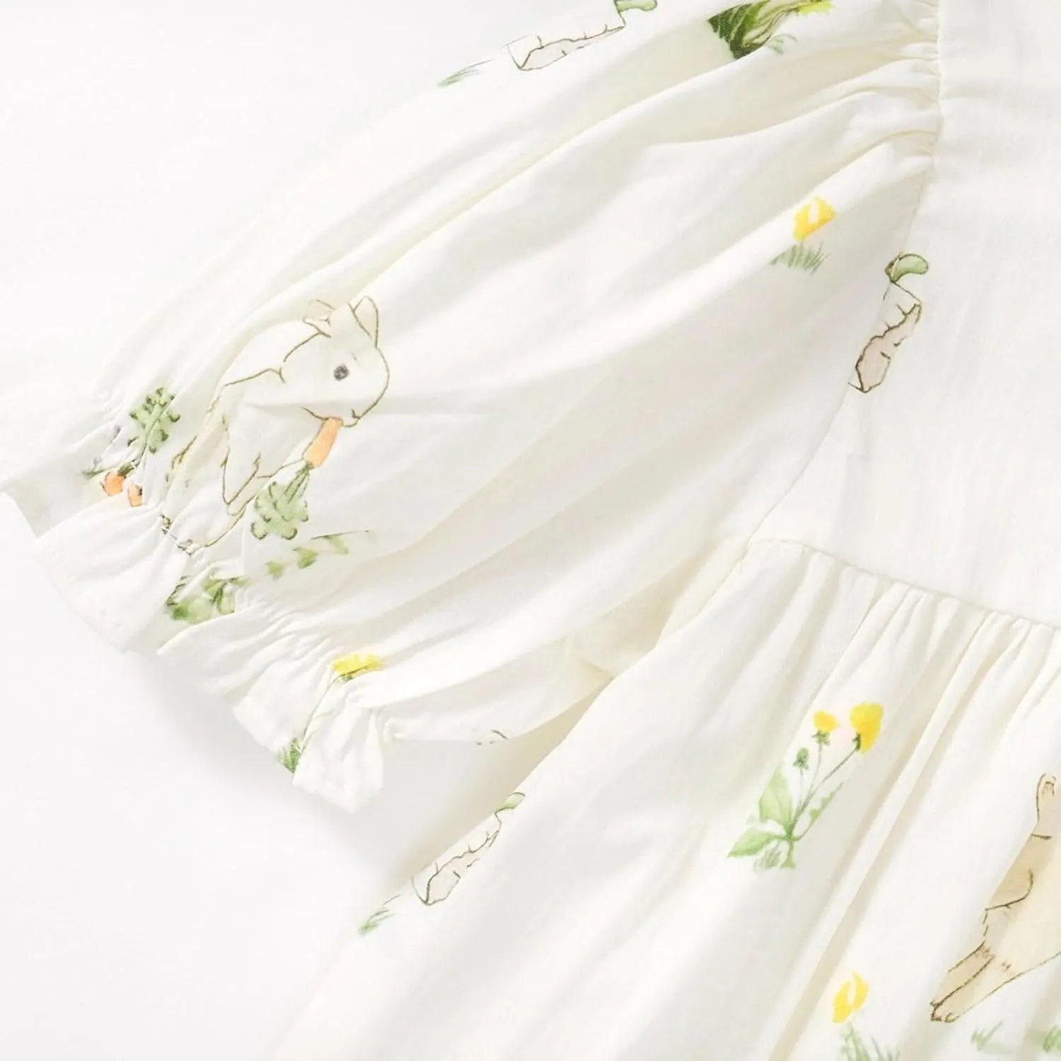 Simplee kids Baby Girls Casual Dress Toddler Smocking Dress Floral Print Sundress for Spring Summer 1-6 Years