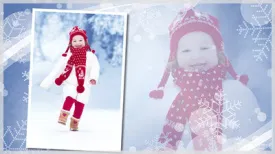 Snowy Scene Slide Styles