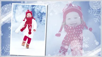 Snowy Scene Slide Styles